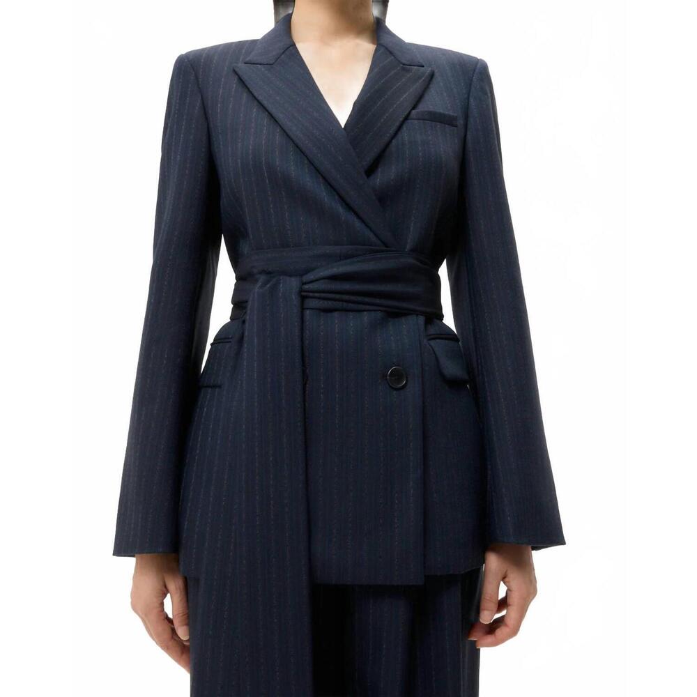 NEW TWP delancey insignia jacket in blue - Picture 2 of 7